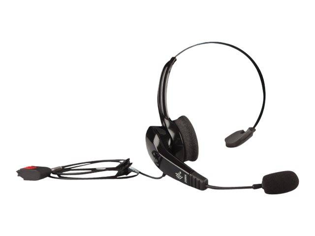 Zebra HS2100 - Headset - On-Ear - konvertierbar - kabelgebunden - 3,5 mm Stecker-0