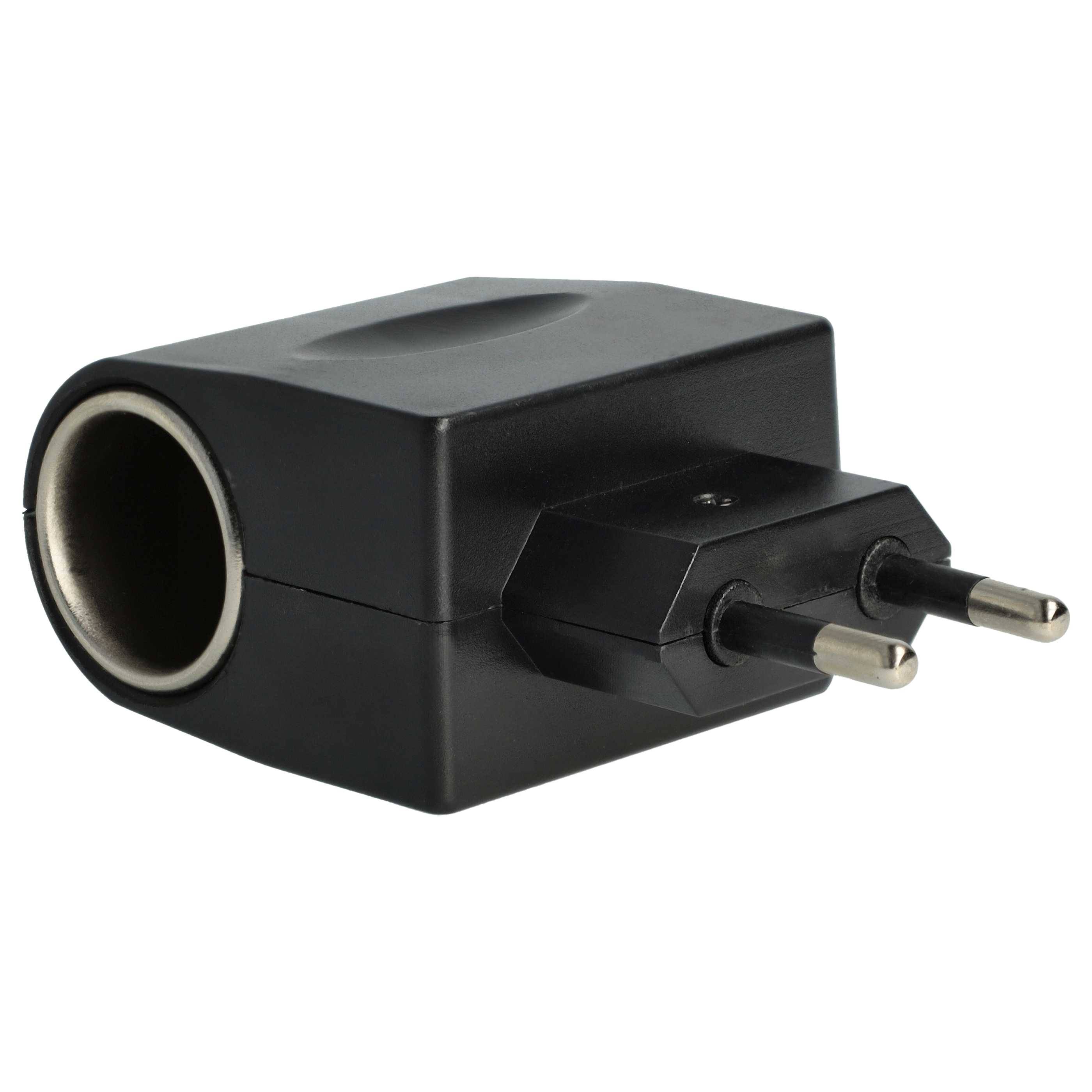 vhbw 12 V KfZ-Anschluss Adapter auf 220 V | Spannungswandler 500 mA für Boardnetz Ladekabel, Ladegeräte-1