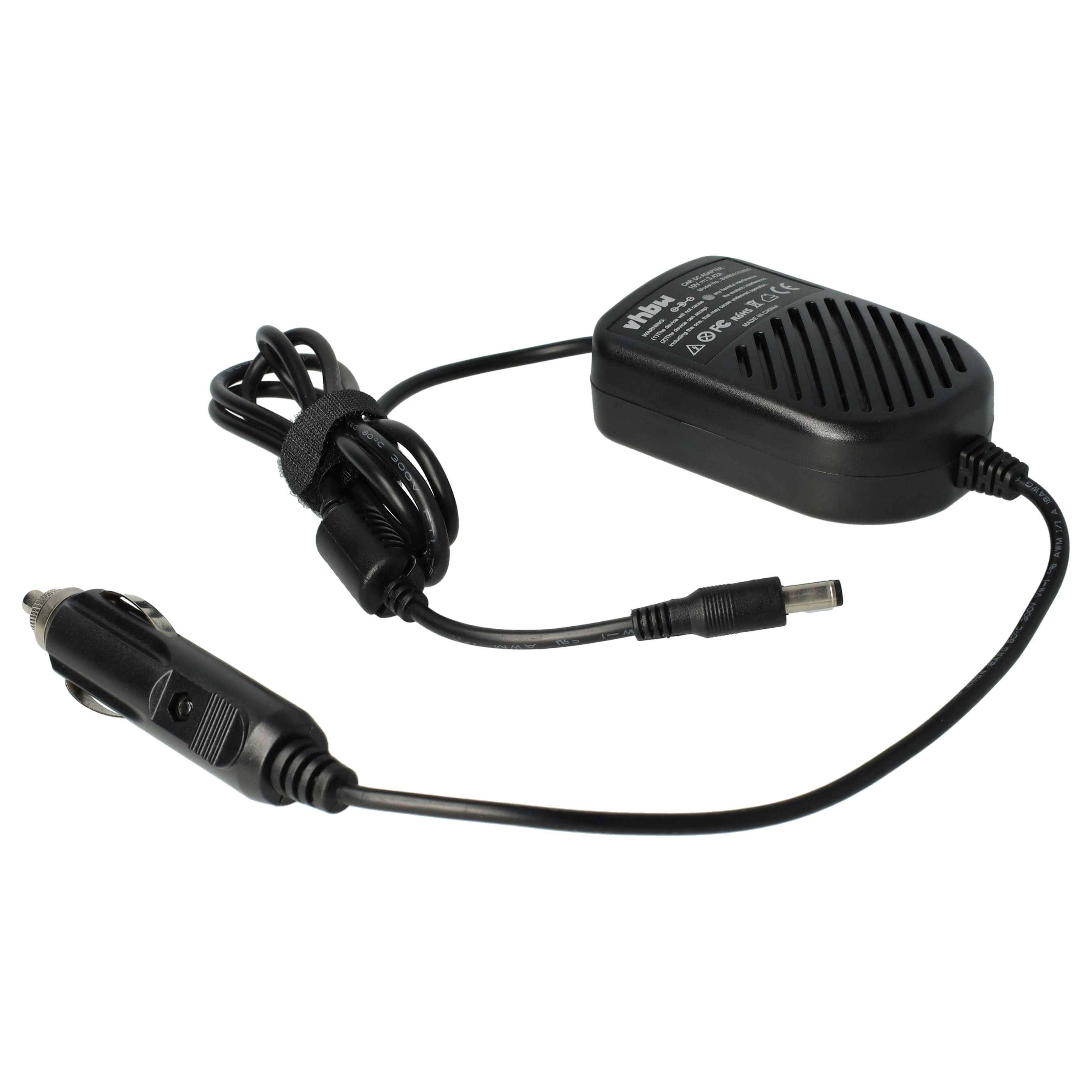 vhbw KFZ-Ladekabel kompatibel mit ACER Travelmate 512DX | 512T, 512TE etc. etc. Laptop, Notebook - KFZ-Ladegerät 12V-0