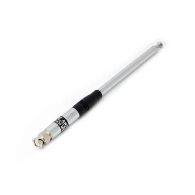 vhbw Antenne kompatibel mit Jingtong JT-208 | JT-308, JT3118, JT2118 Funkgerät - Ausziehbar, 23,3 cm - 120 cm, BNC-0