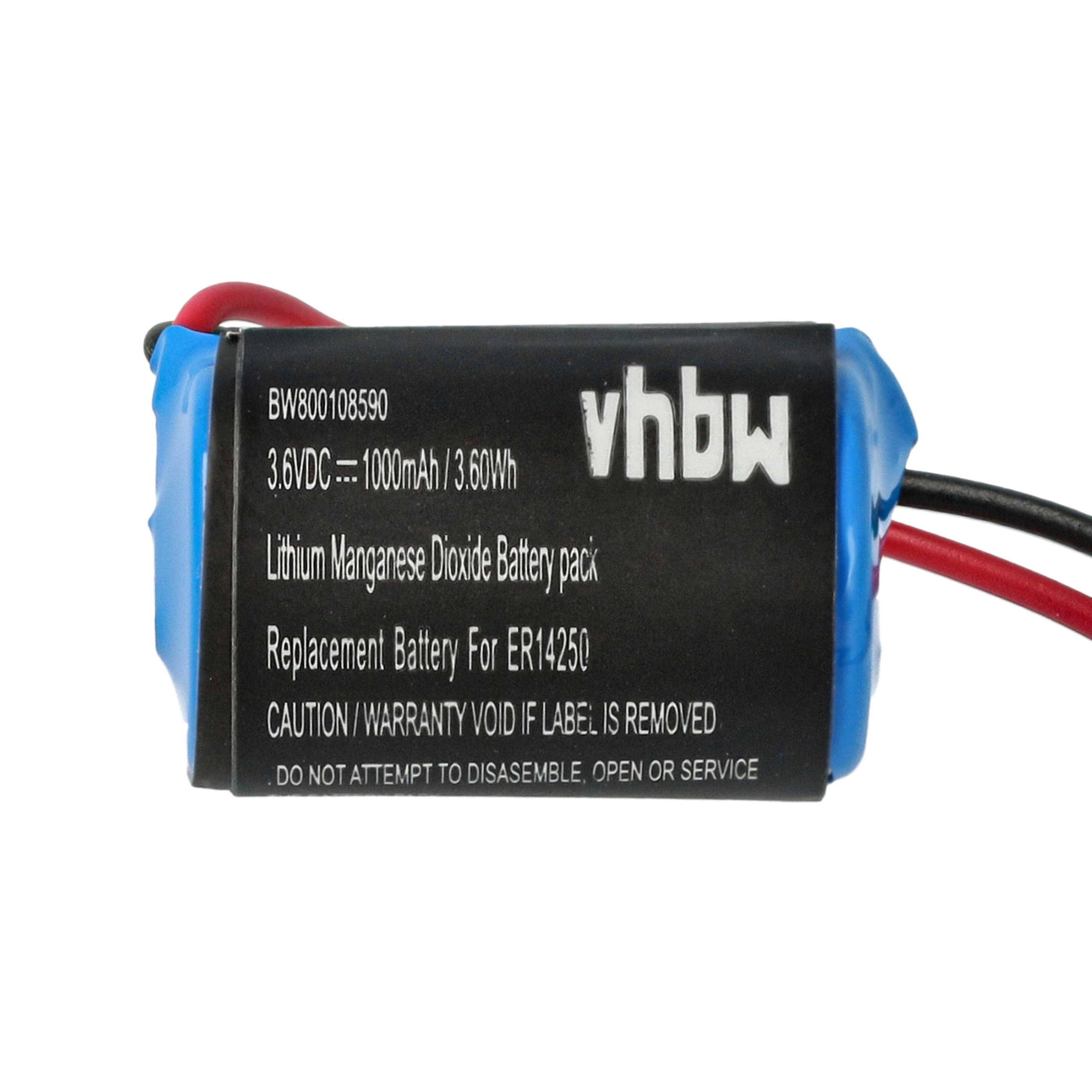 vhbw Akku kompatibel mit Omron NS7 | CQM1H, CPM2A, CJ1 PLC Programmable Logic Controller (1000 mAh, 3,6 V, Li-Ion)-4