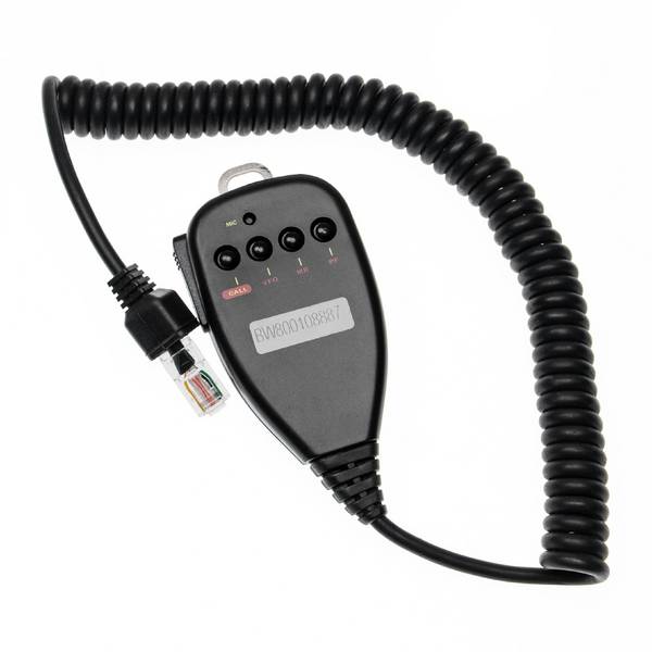 vhbw Lautsprecher-Mikrofon kompatibel mit Kenwood TK-763G | TK-768, TK-768G, TK-780, TK-780G, TK-785, TK-80, TK-8100