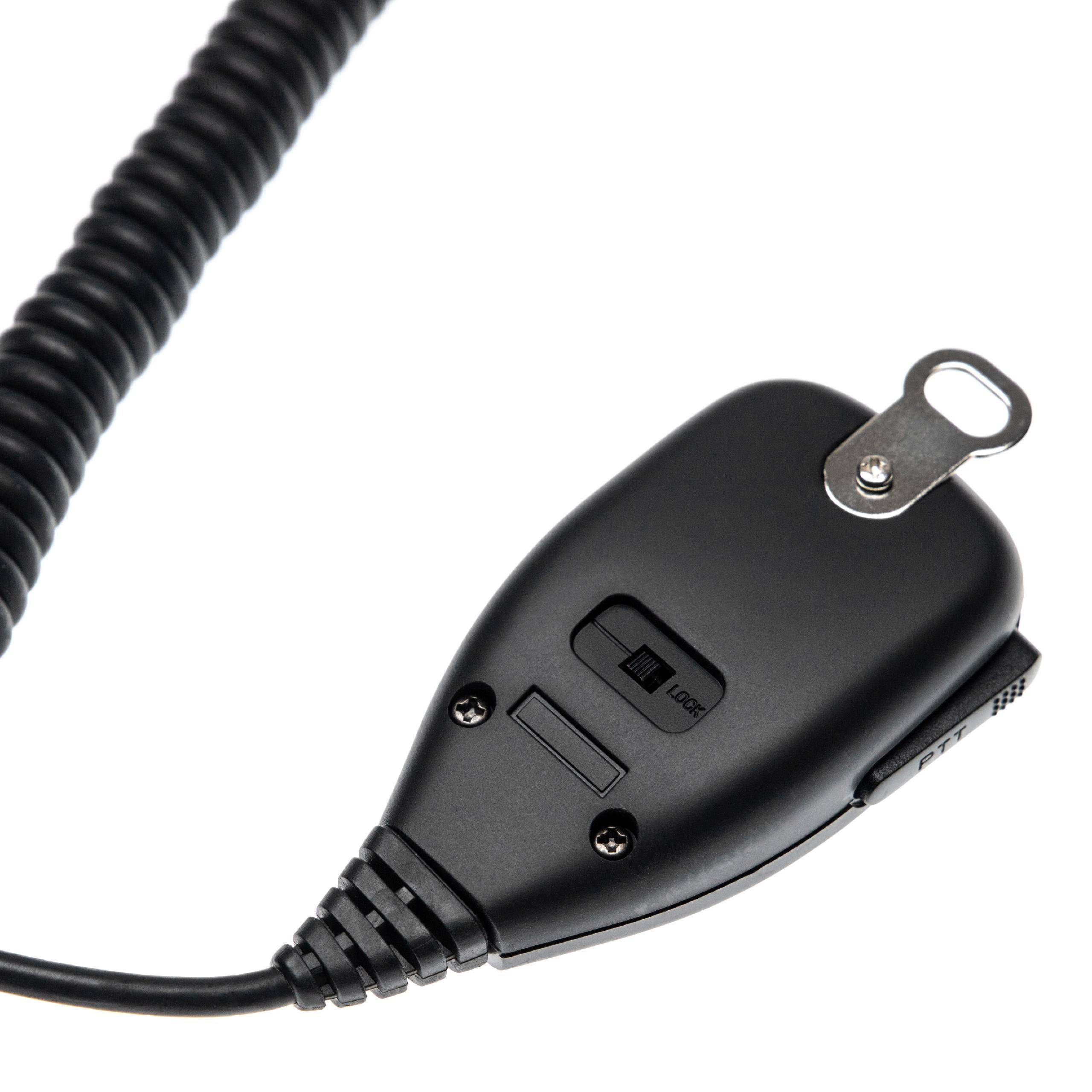 vhbw Lautsprecher-Mikrofon kompatibel mit Kenwood TK-763G | TK-768, TK-768G, TK-780, TK-780G, TK-785, TK-80, TK-8100-3