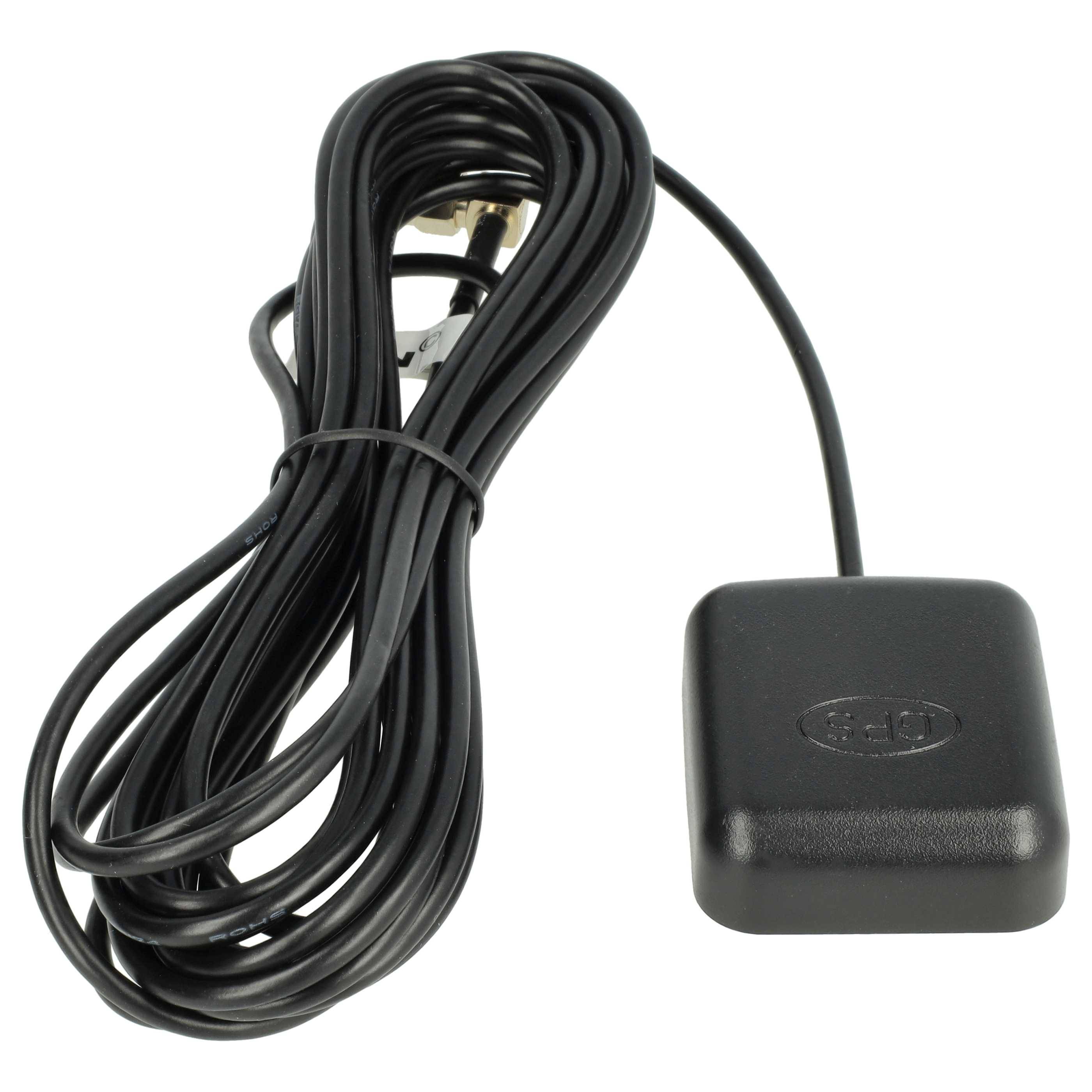 vhbw GPS Antenne kompatibel mit SuperSense GPS Module, TIM-LL GPS Module | Navi mit SMA-Anschluss - Magnetfuß, 5 m-1
