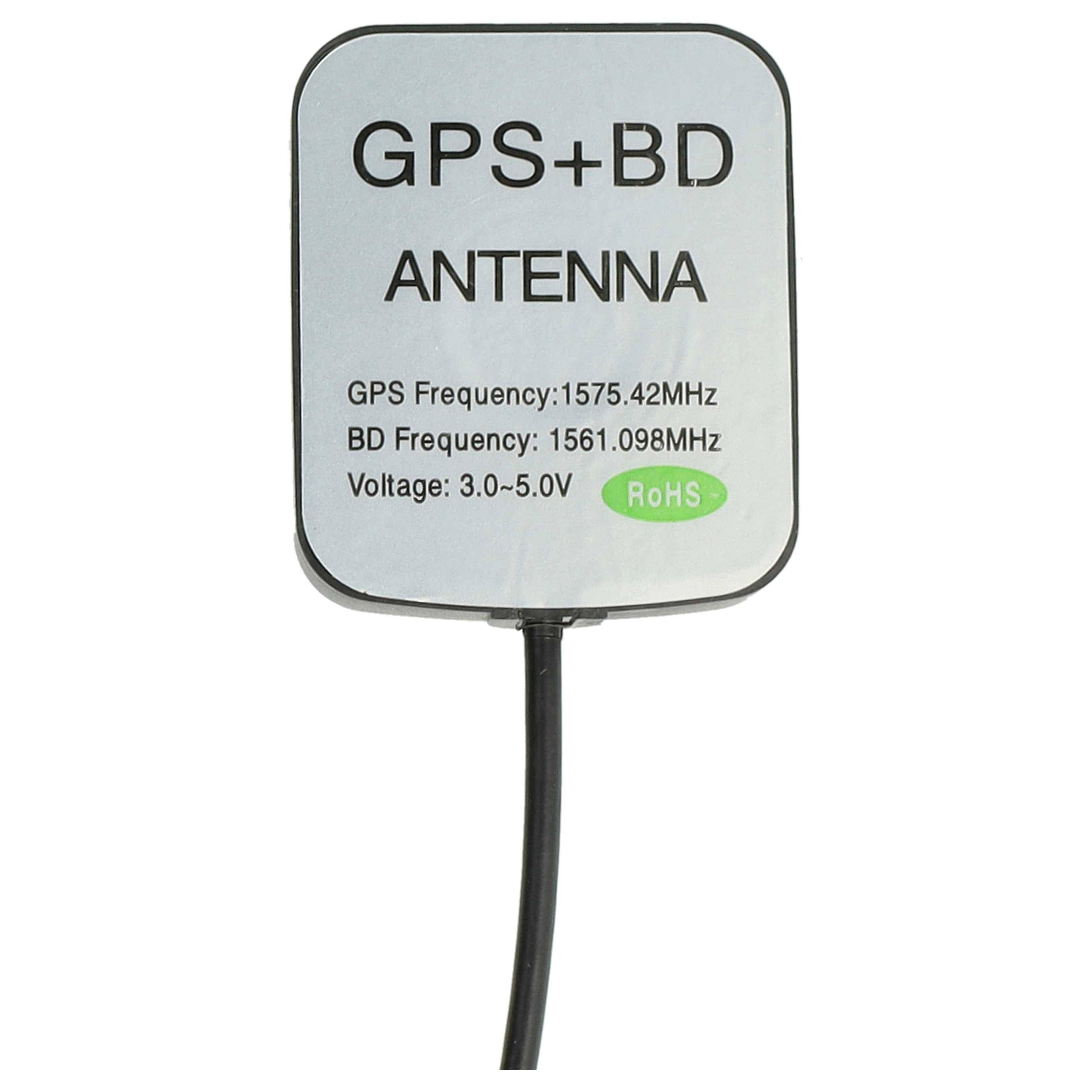 vhbw GPS Antenne kompatibel mit SuperSense GPS Module, TIM-LL GPS Module | Navi mit SMA-Anschluss - Magnetfuß, 5 m-3