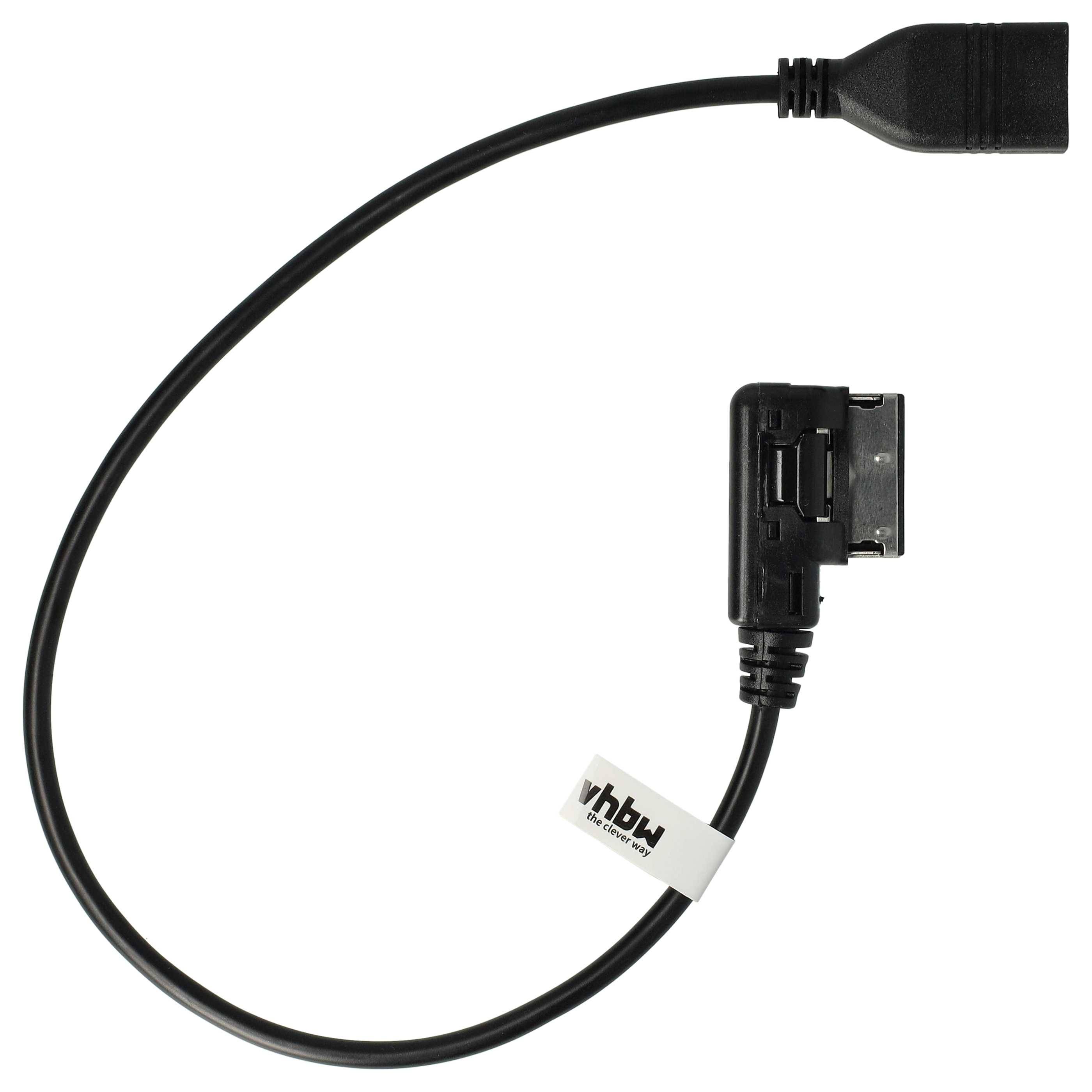 vhbw KFZ Audio Kabel kompatibel mit Skoda Fabia | MDI (mobile device interface), Octavia, Roomster, Superb, Yeti --1