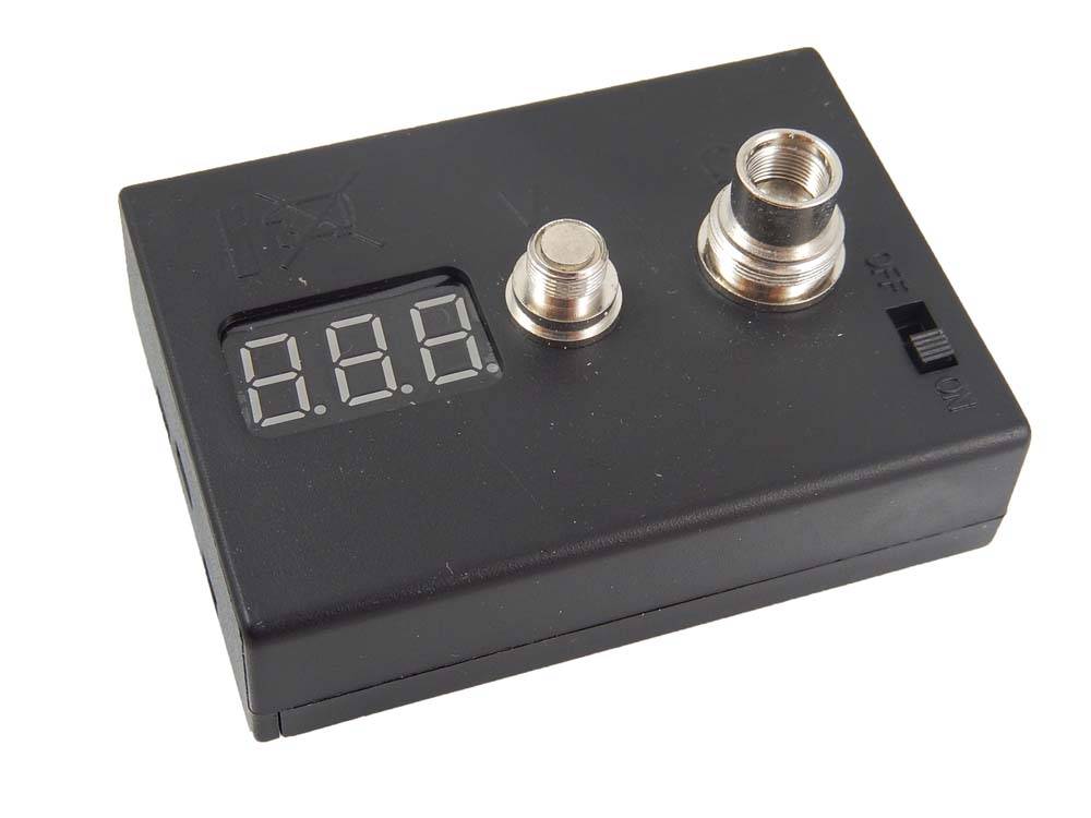 vhbw Spannungs | und Widerstandsmessgerät Ohm-Meter Ersatz für TS-IA59 für E-Zigaretten, E-Shishas u.a.-0