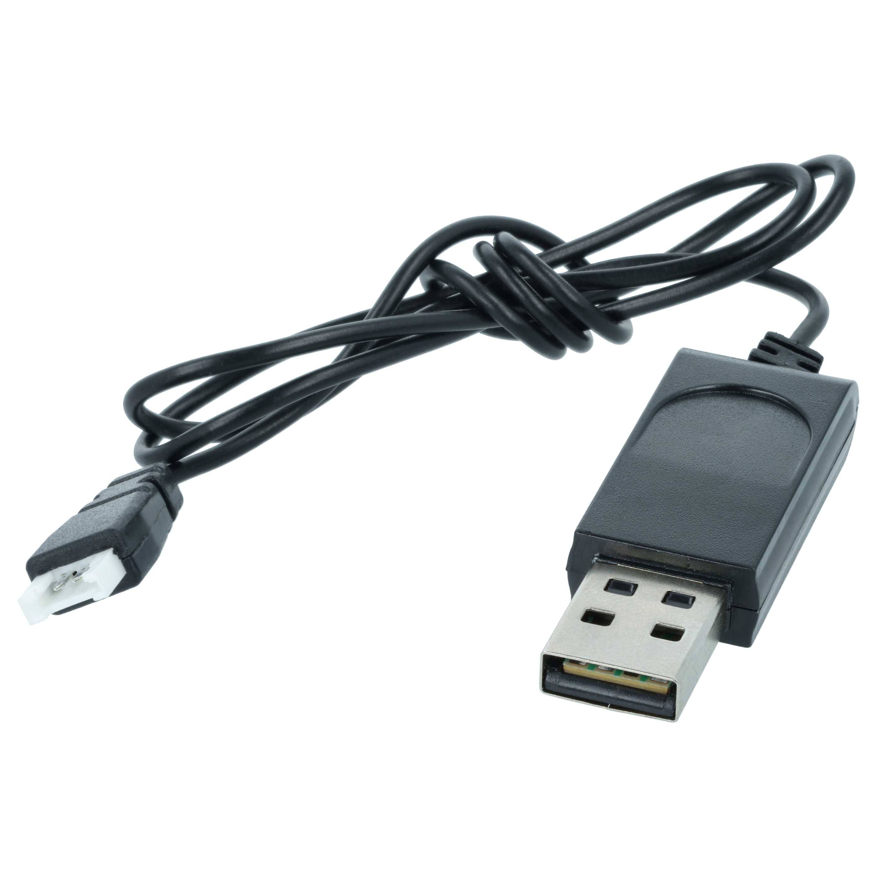 vhbw USB Ladekabel kompatibel mit Hubsan H107L C | H107L C D, U816, V930, V977, X4 H107 Drohne, Quadcopter - 50cm-1
