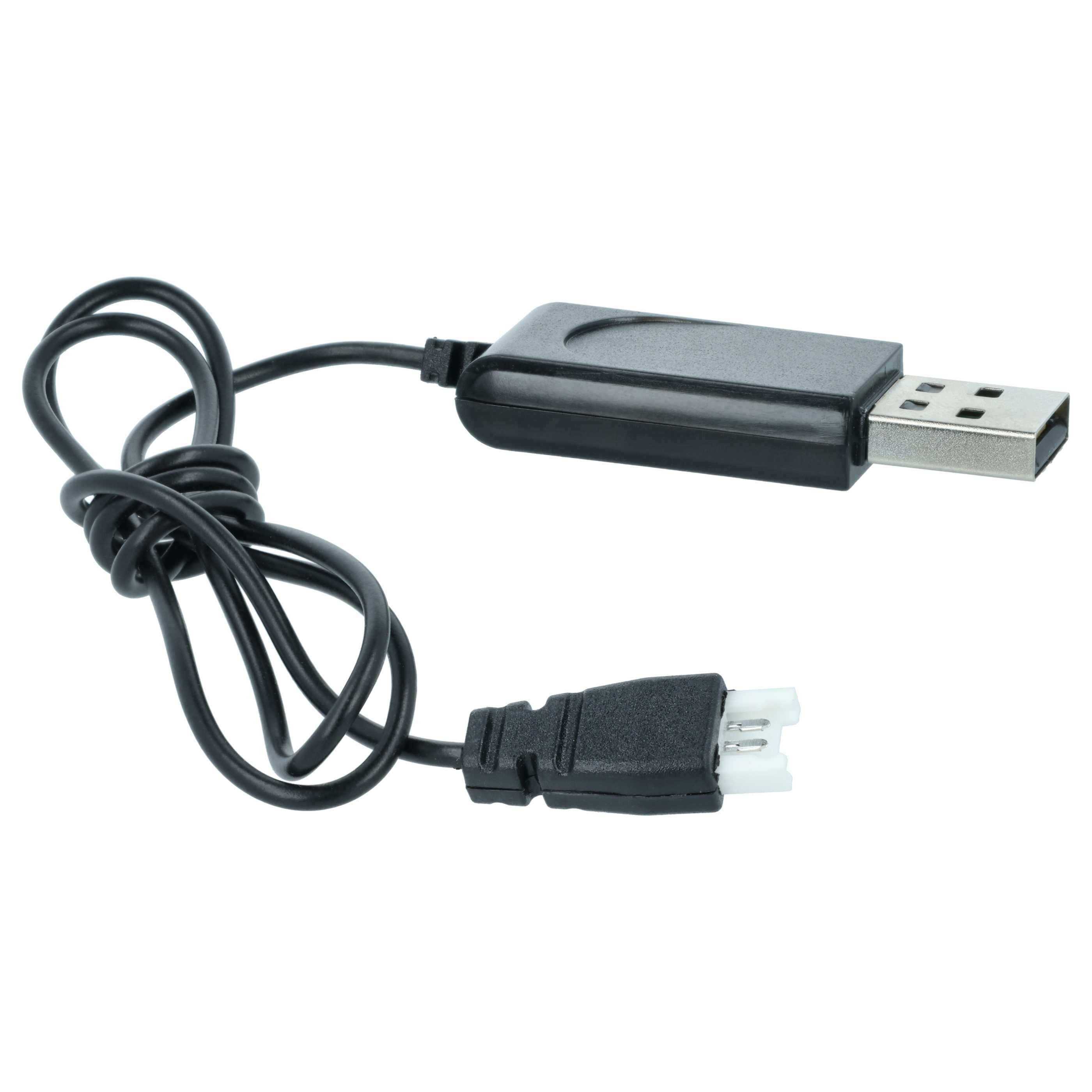 vhbw USB Ladekabel kompatibel mit Hubsan H107L C | H107L C D, U816, V930, V977, X4 H107 Drohne, Quadcopter - 50cm-2