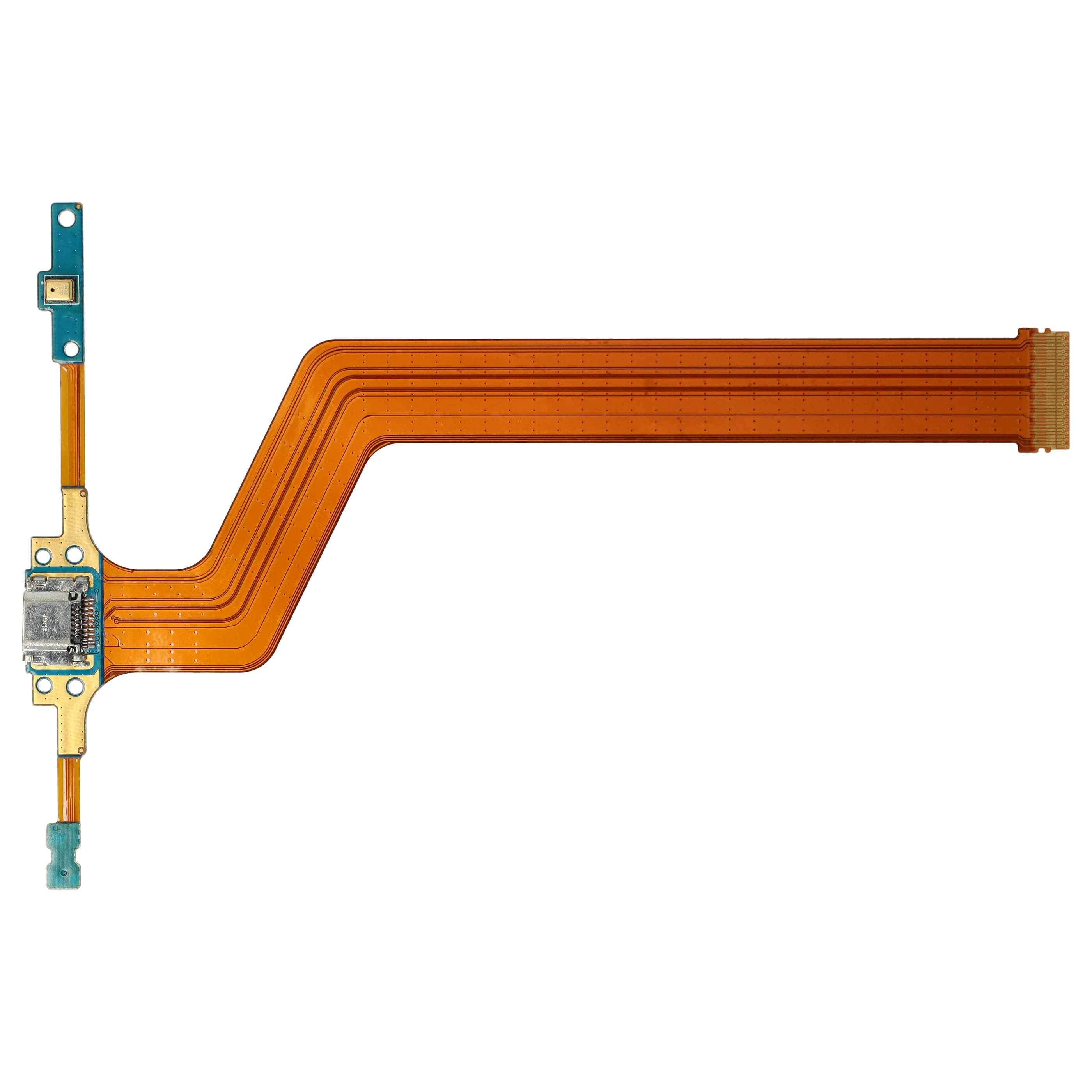 vhbw Micro-USB-Ladebuchse kompatibel mit Samsung Galaxy Note 10.1 | SM-P605, SM-P600 Tablet Schwarz-0