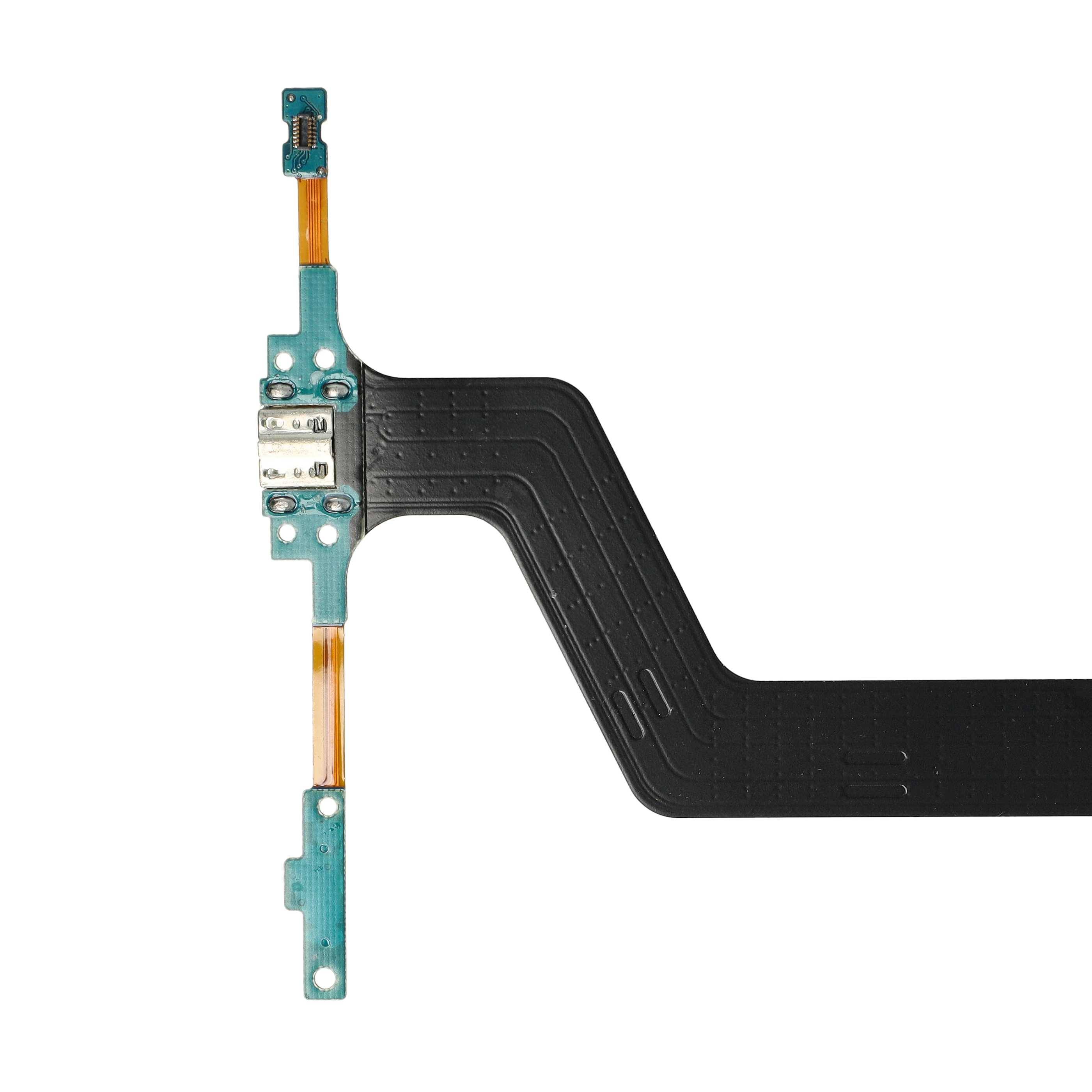 vhbw Micro-USB-Ladebuchse kompatibel mit Samsung Galaxy Note 10.1 | SM-P605, SM-P600 Tablet Schwarz-4