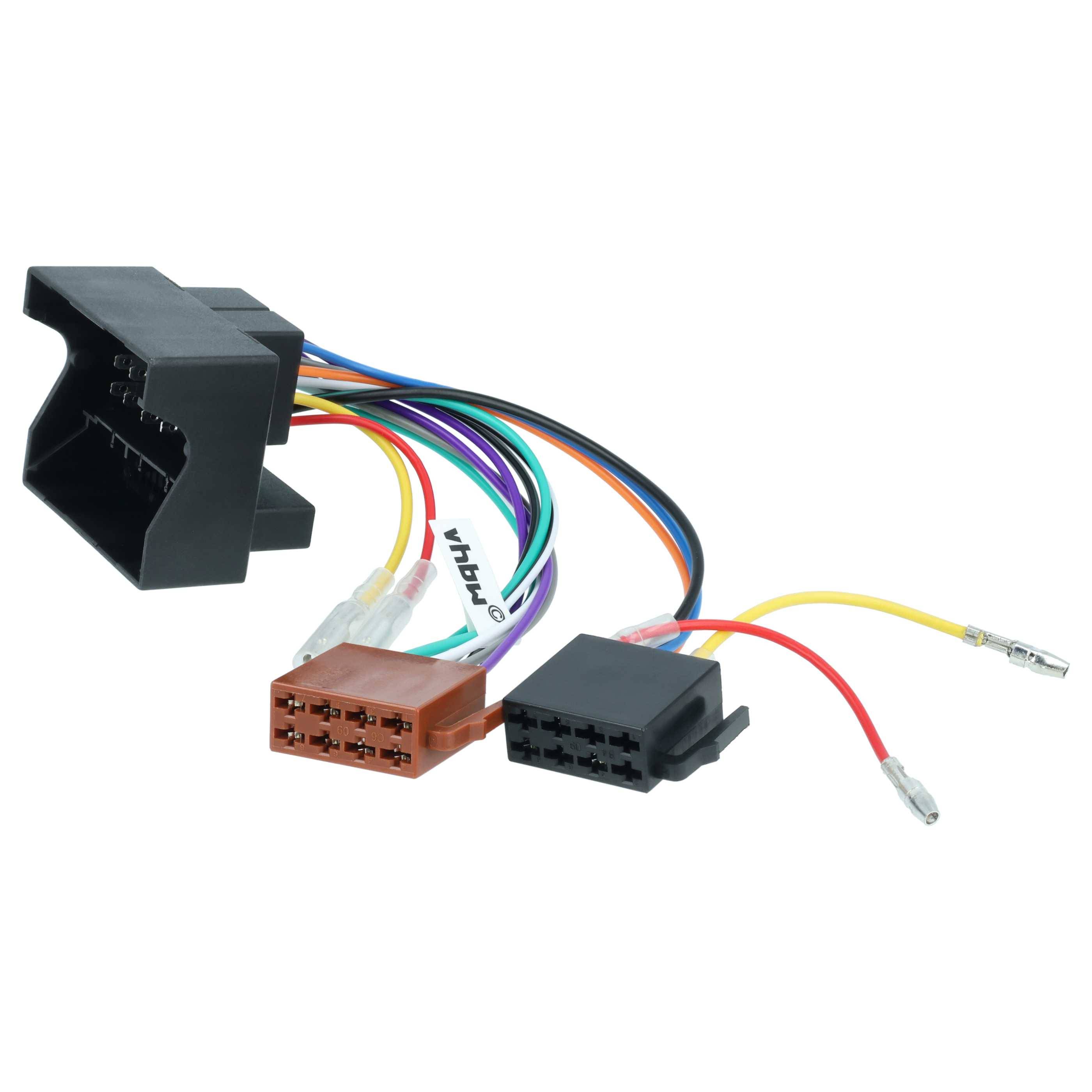vhbw Autoradio ISO Adapter kompatibel mit Ford C-Max ab 2003