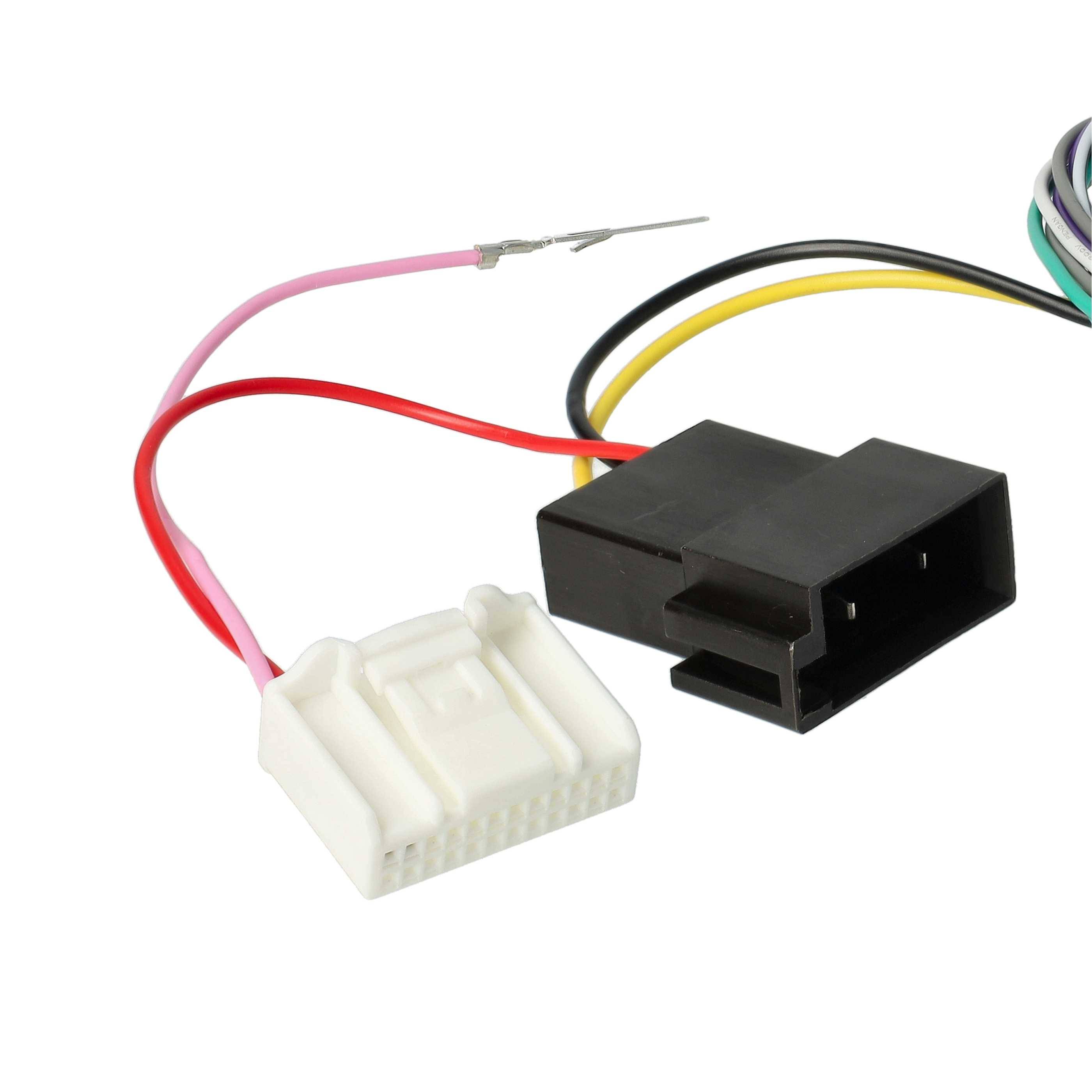 vhbw Autoradio ISO Adapter kompatibel mit Dacia Lodgy ab 06/2012-4