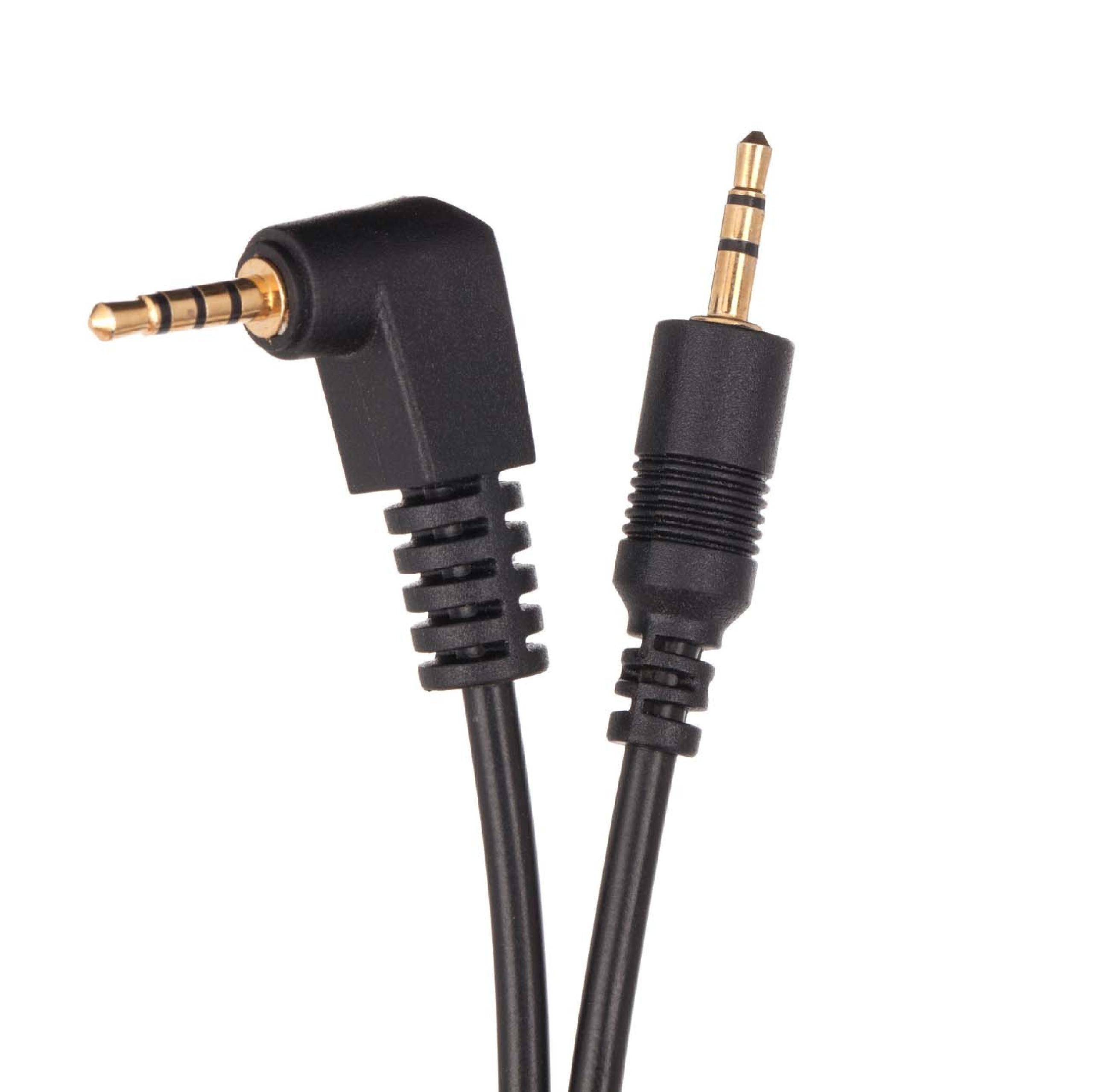 vhbw Kabel kompatibel mit Panasonic DMC-G1 | DMC-G10, DMC-G2, DMC-G3 Kamera, DSLR - Anschlusskabel, 35 cm-1