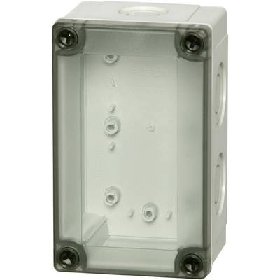 Fibox PCM 100/125 T Wand-Gehäuse, Installations-Gehäuse 130 x 80 x 125  Polycarbonat Lichtgrau (RAL 7035) 1 St. 