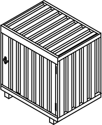 Symbolbild für Gasmagazinbox 1420X1080X1470 mm - Artikel: 7830101271