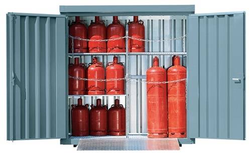 Gasflaschenmagazin 224 m Boden 2100x1140x2250 - Artikel: 7830103152-1