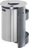 Abfallbehälter H600xB415xT415mm 40l Alu/verzinkt z.Wandbef.