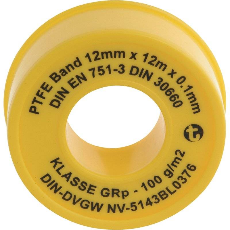 Geka PTFE-Band 12m x 12mm x 0,1 mm-0