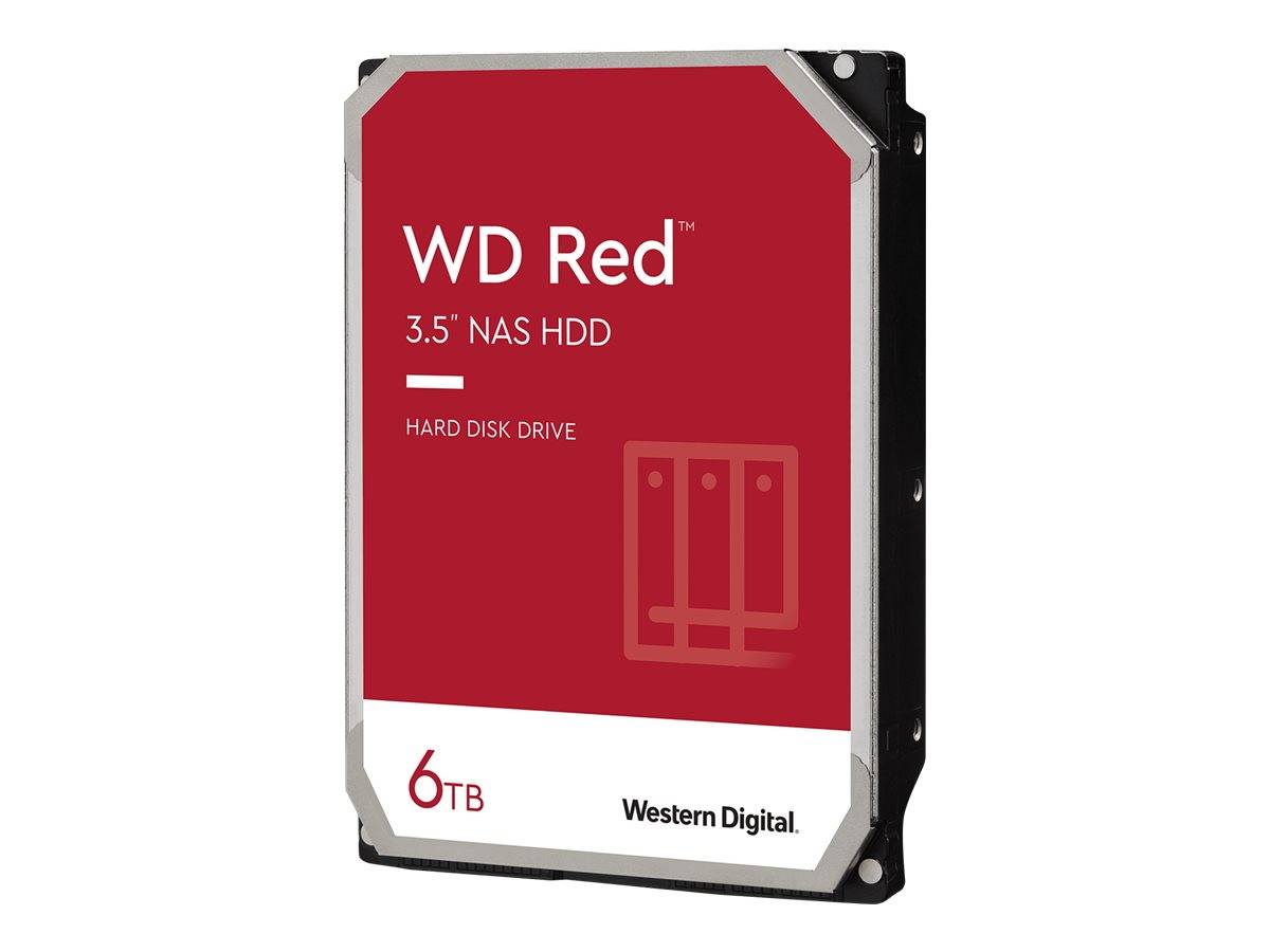 WD Red WD60EFAX - Festplatte - 6 TB - intern - 3.5 (8.9 cm) - SATA 6Gb/s-1