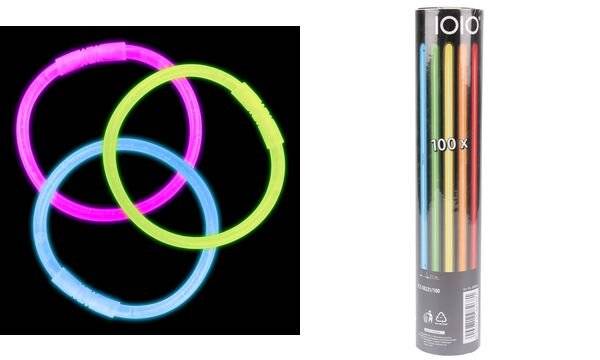 IOIO Neon-Knick-Leuchtsticks FLS 30221, 25er Pack (5216558)-0
