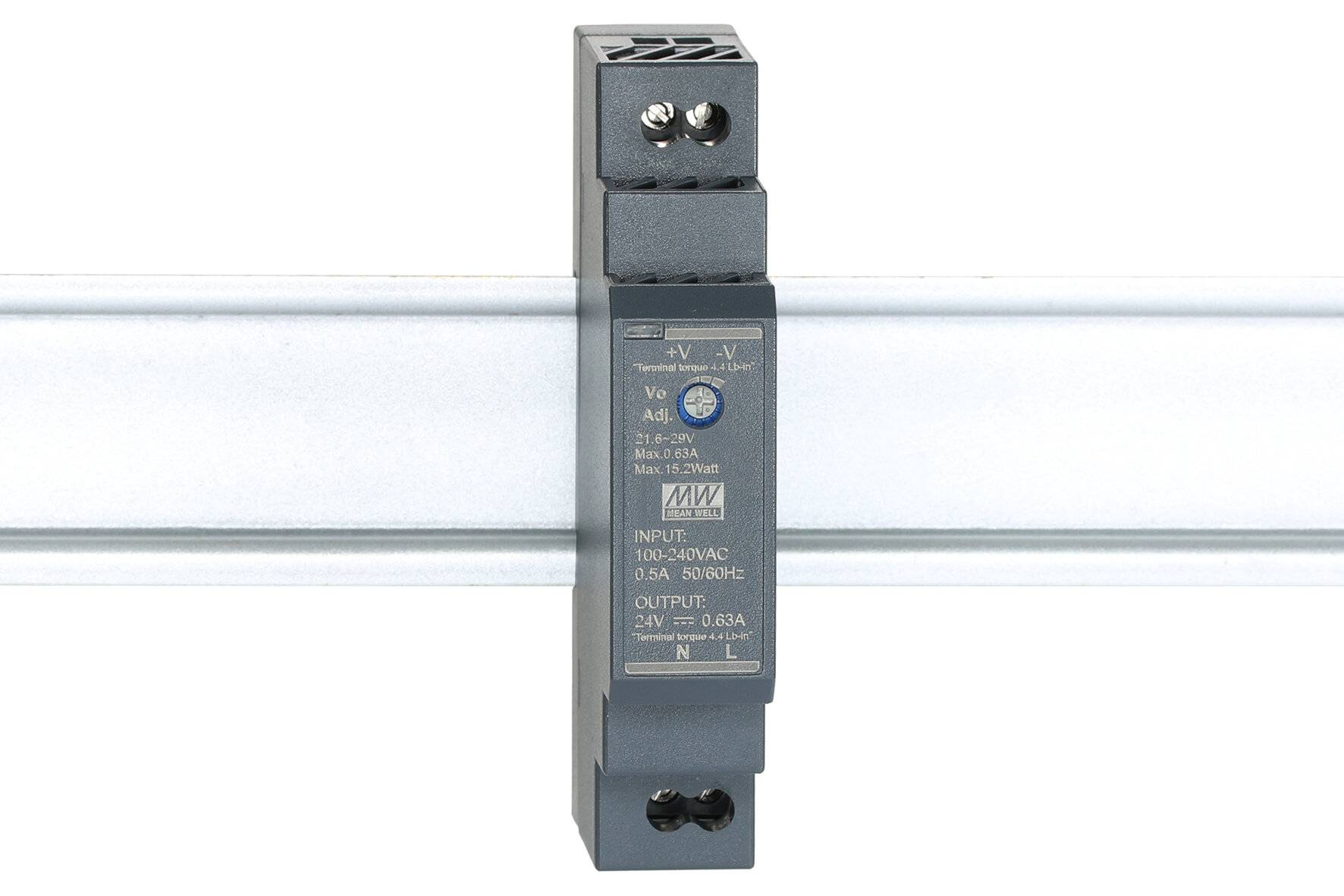 Netzteil für Hutschiene, 24V / 630mA DC-0