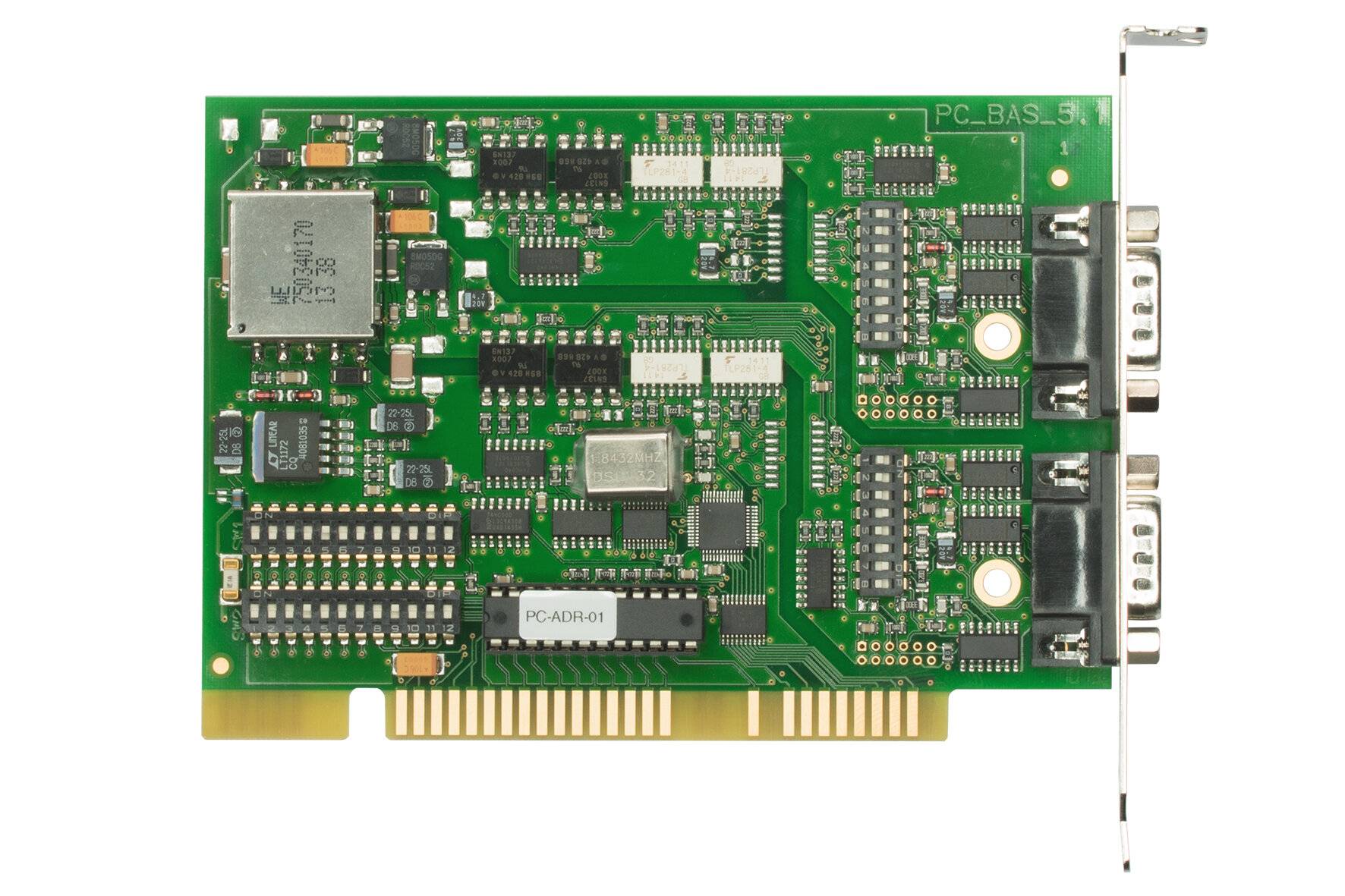 ISA-Karte 2x RS422/RS485, 1kV isoliert-0