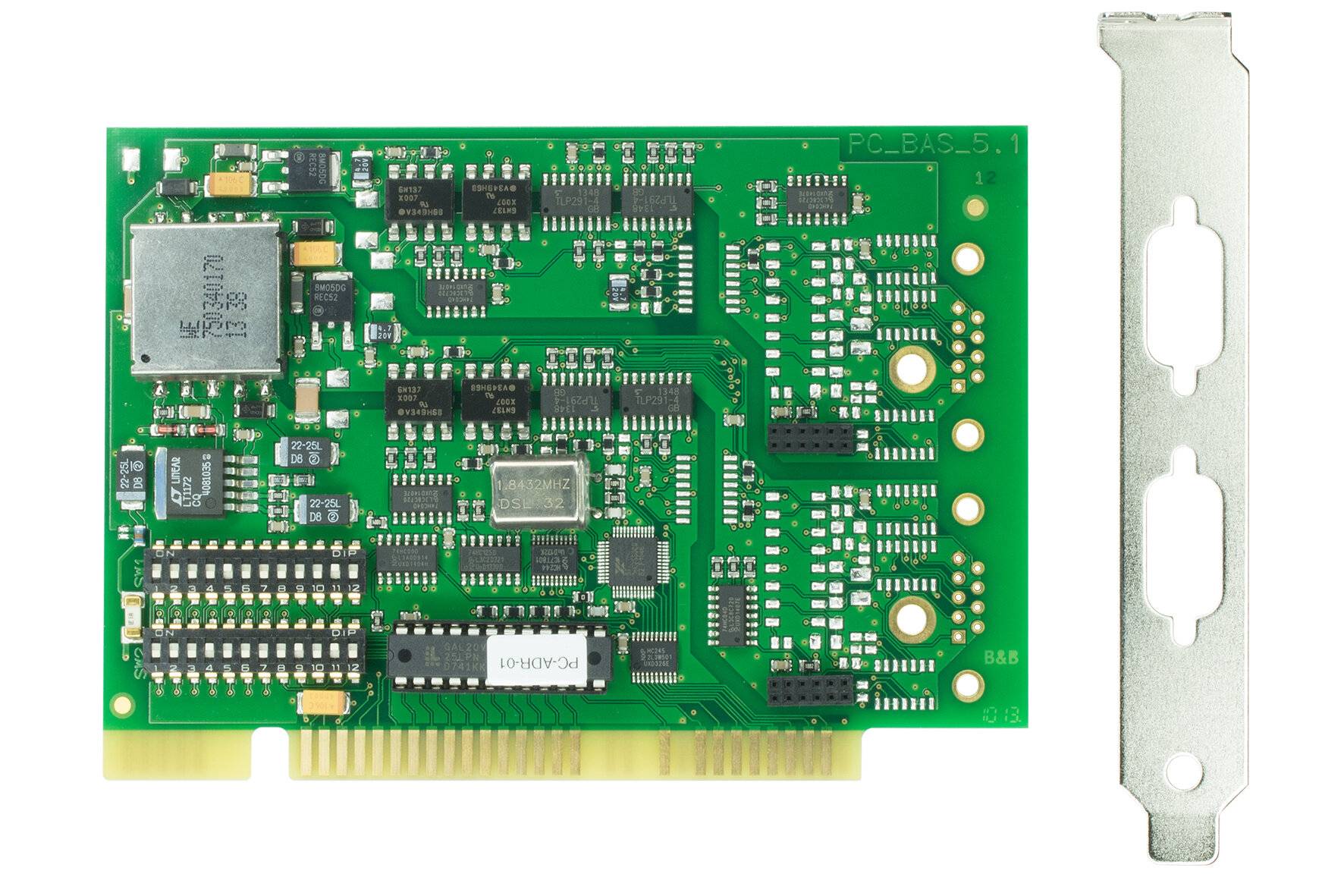 Serielles ISA - Basisboard, 1kV isoliert-0