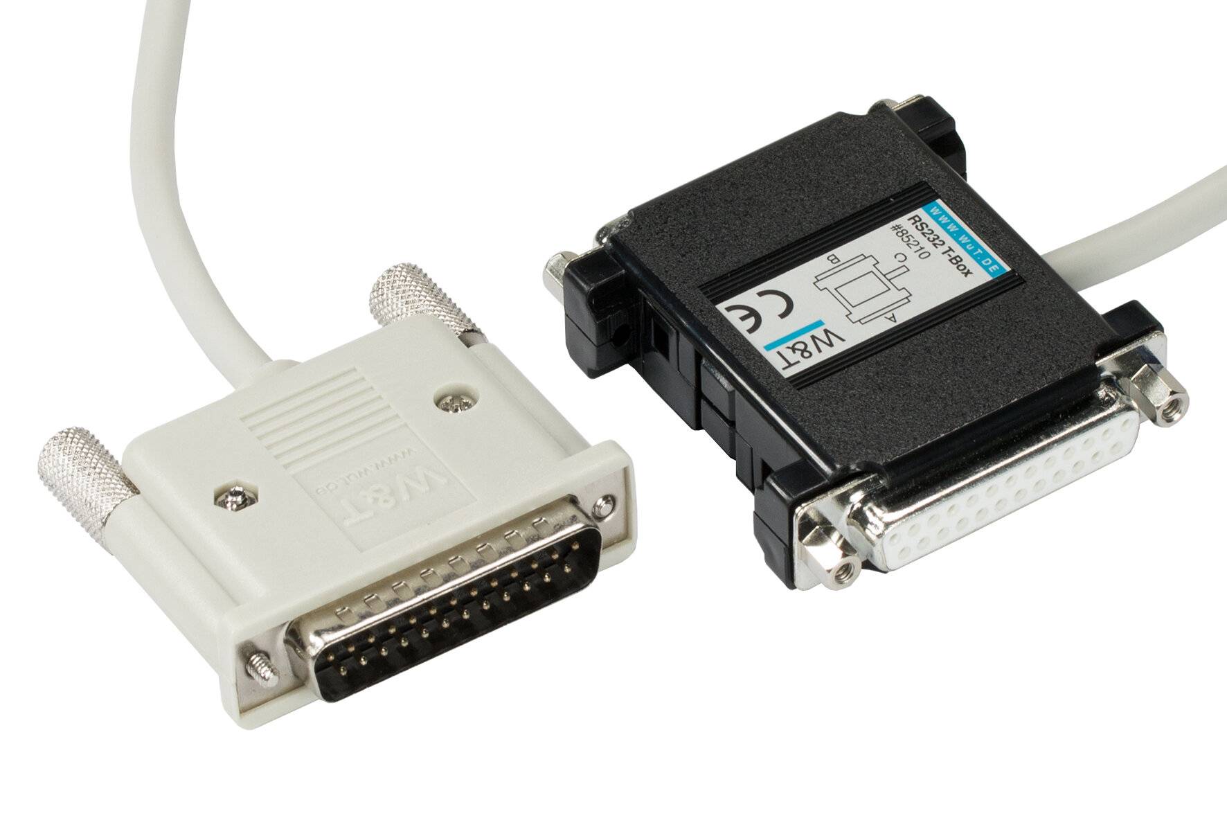 RS232 T-Box 3 x RS232, 25-pol. SUB-D-Steckverbinder-0