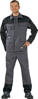 Schweißerschutz-Bundjacke Weld Shield Gr.48 grau/schwarz-3