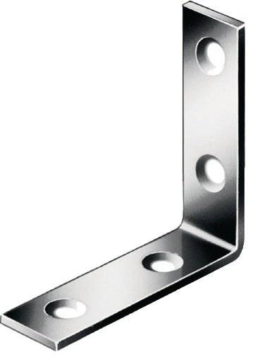 Stuhlwinkel L.100x100mm B.20mm S.2,5mm STA blau verz.VORMANN-1