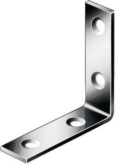 Stuhlwinkel L.100x100mm B.20mm S.2,5mm STA blau verz.VORMANN-3