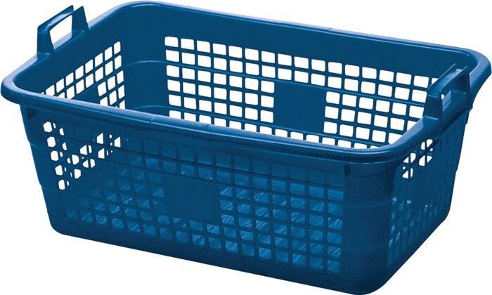 Lockweiler Plastic Werke GmbH Korb L620xB425xH250mm 45 lPE blau LOCKWEILER 103906226-3
