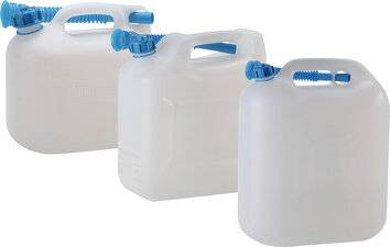 Wasserkanister 22l HD-PE m.Auslaufrohr H440xB370xT190mm HÜNERSDORFF-3