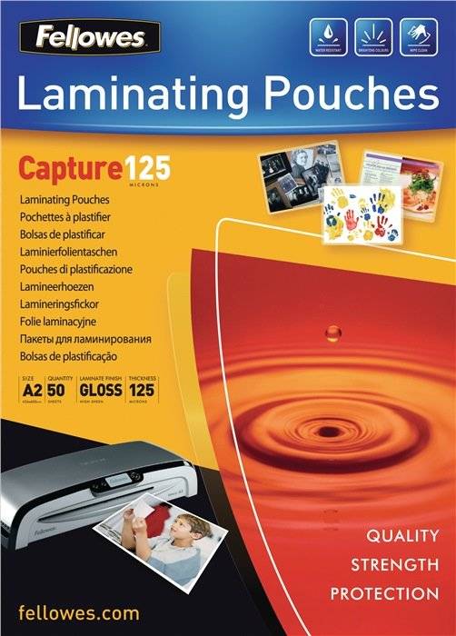 Laminierfolie Capture 125 DIN A2 125mic 50 St./Pack. - Artikel: 126252000-0
