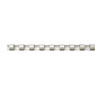 Plastikbinderücken DIN A4 22mm weiß 50 St./Pack. - Artikel: 125255101-1