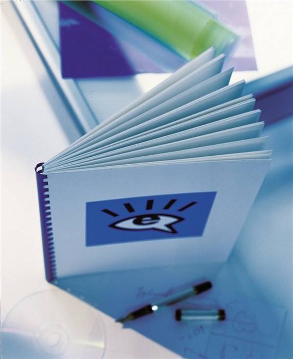 Plastikbinderücken DIN A4 6mm schwarz 100 St./Pack. - Artikel: 125243290