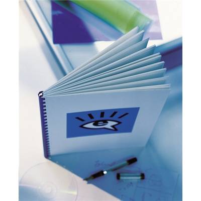 Plastikbinderücken DIN A4 10mm blau 100 St./Pack. - Artikel: 125242850-0
