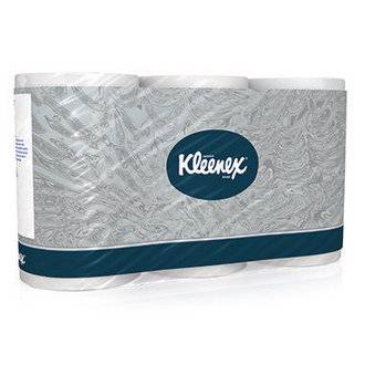 Preisbild für Kleenex Toilettenpapier 8440 3lagig 350Blatt weiß 6Rl./Pack.