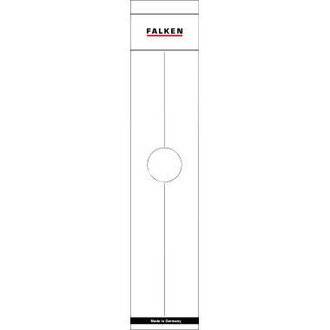 Ordnerrückenschild 70mm weiß 10 St./Pack. - Artikel: 120074101-2