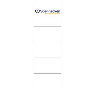 Soennecken Ordneretikett 3350 breit/kurz sk weiß 10 St./Pack.-2