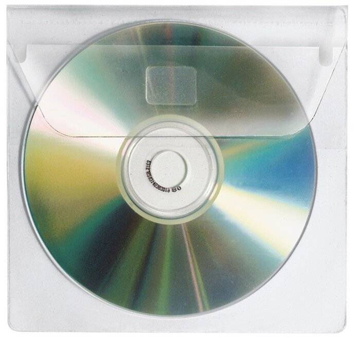 CD/DVD Hülle 1CD PP glasklar 10 St./Pack. - Artikel: 126065100-0