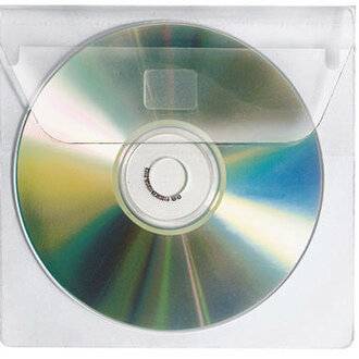 CD/DVD Hülle 1CD PP glasklar 10 St./Pack. - Artikel: 126065100-2
