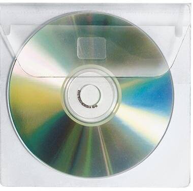 CD/DVD Hülle 1CD PP glasklar 10 St./Pack. - Artikel: 126065100-4