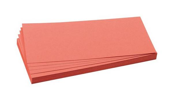 Moderationskarte rosa 500 St./Pack. - Artikel: 154029732