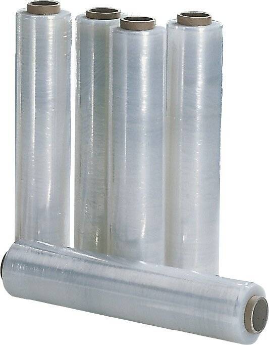 Stretchfolie L300m x B500mm 17 µm transp.6RL/VE-0