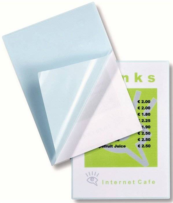 GBC Folientasche PeelnStickPouch 3747527 DIN A4 75mic 25 St./Pack.-0