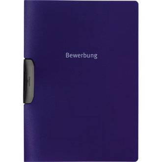 Bewerbungsmappe DURASWING JOB A4 30Bl. d.blau-1