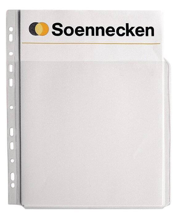 Soennecken Combi-Prospekthülle 1601 DIN A4 PP transparent 5 St./Pack.-2