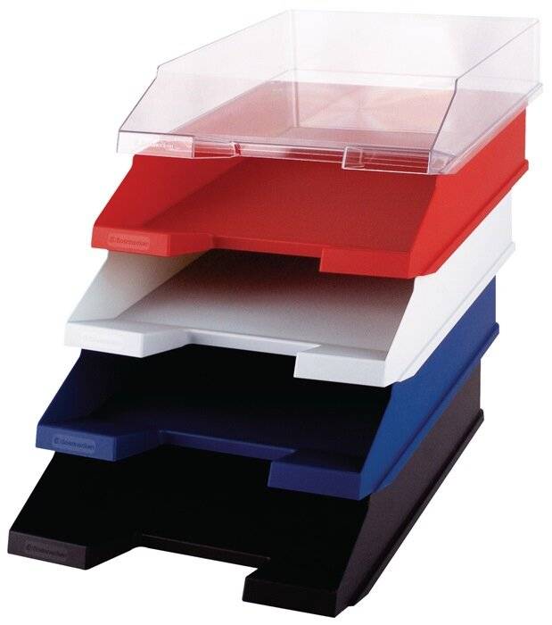 Briefablage DIN A4 PS transparent-5